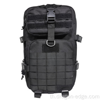 Molle Webbing Backpack ทางยุทธวิธีการจู่โจม 3 มิติ